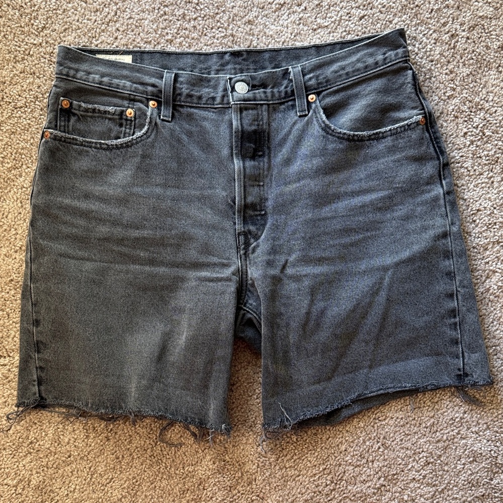 Levi's Charcoal Women's Jean Shorts